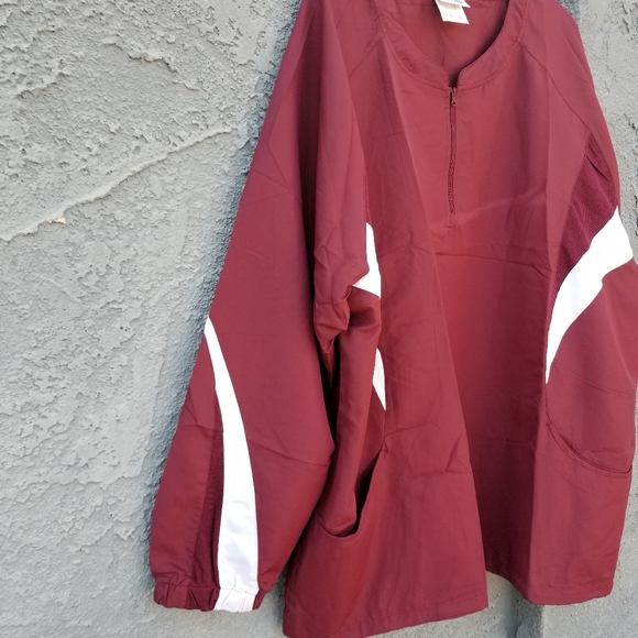 *3 Pcs♡♡*BIG MAN BUNDLE**Baseball pullover windbreakers - Picture 4 of 9
